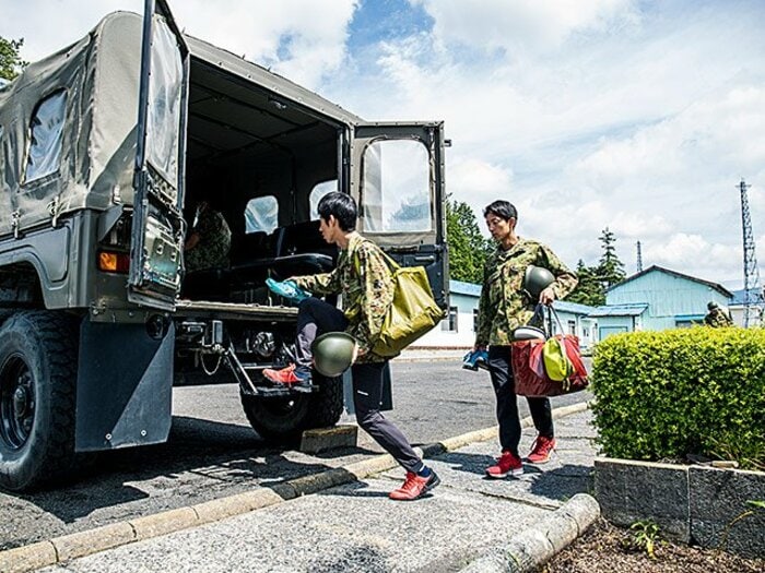 自衛隊最強の陸上部、滝ヶ原。富士山の歴史を継ぐ「軍武両道」。＜Number Web＞ photograph by Kiichi Matsumoto