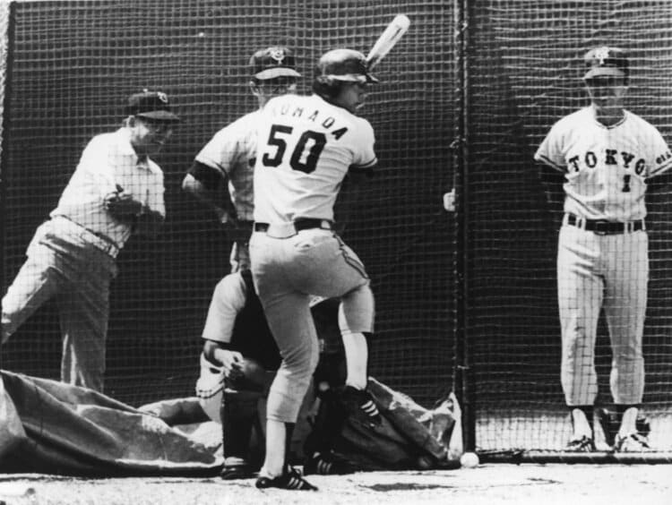 王貞治氏荒川博コーチサインボール