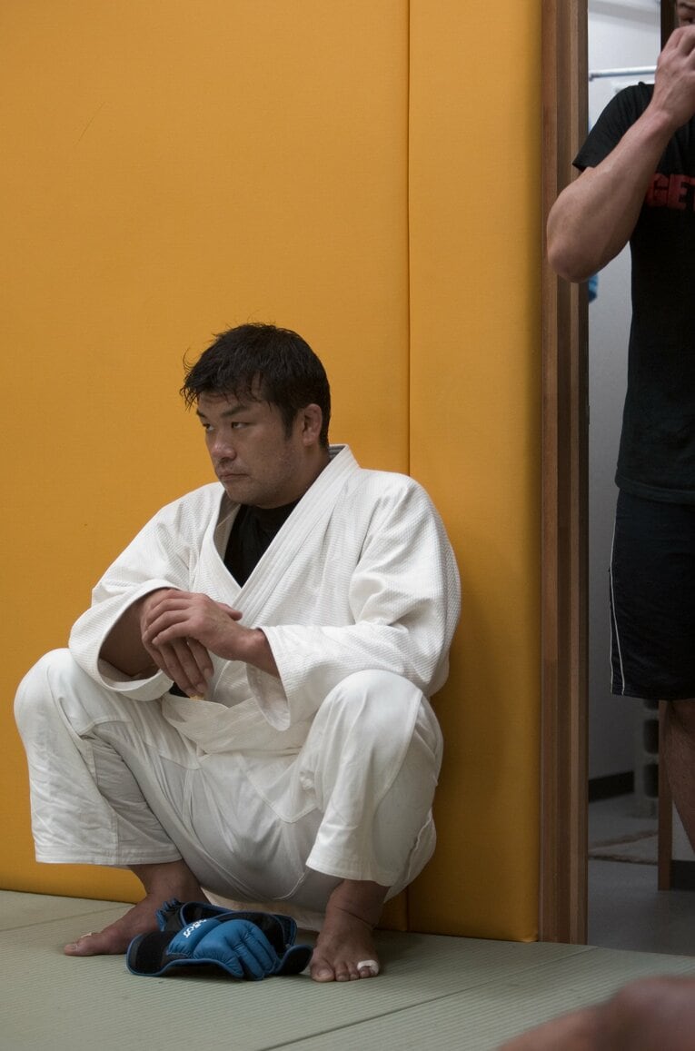 格闘家時代の吉田（2005年）©Takuya Sugiyama