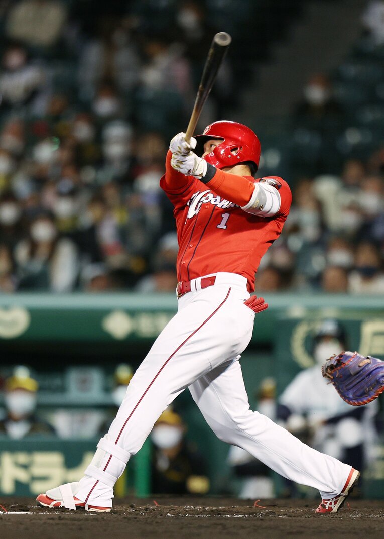 10月17日に38号HRを放った際の鈴木