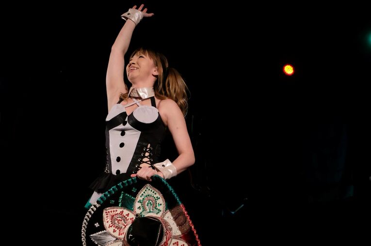 一昨年までアイスリボンで活躍していた沙弥（リングネームはテキーラ沙弥）