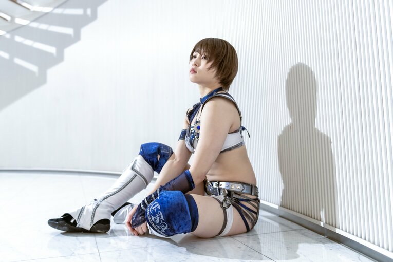 「髪グチャグチャ、顔ドロドロでも輝ける」人気女子プロレスラー・安納サオリが迎えた充実期「なんかスターみたい、って（笑）」《特別グラビア》(8)