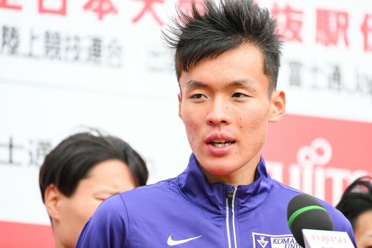 出雲駅伝2区の佐藤　©Nanae Suzuki