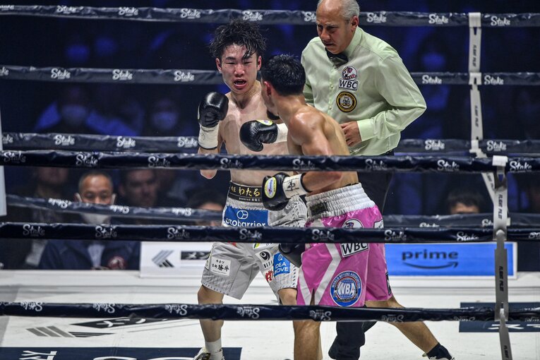 寺地拳四朗vs.アンソニー・オラスクアガ　©Takuya Sugiyama