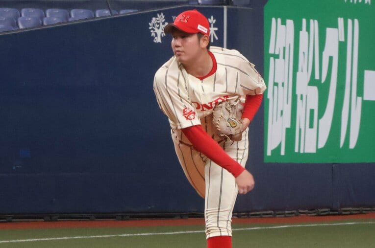 現在は社会人野球のHonda鈴鹿で活躍する川原　©Fumi Sawai