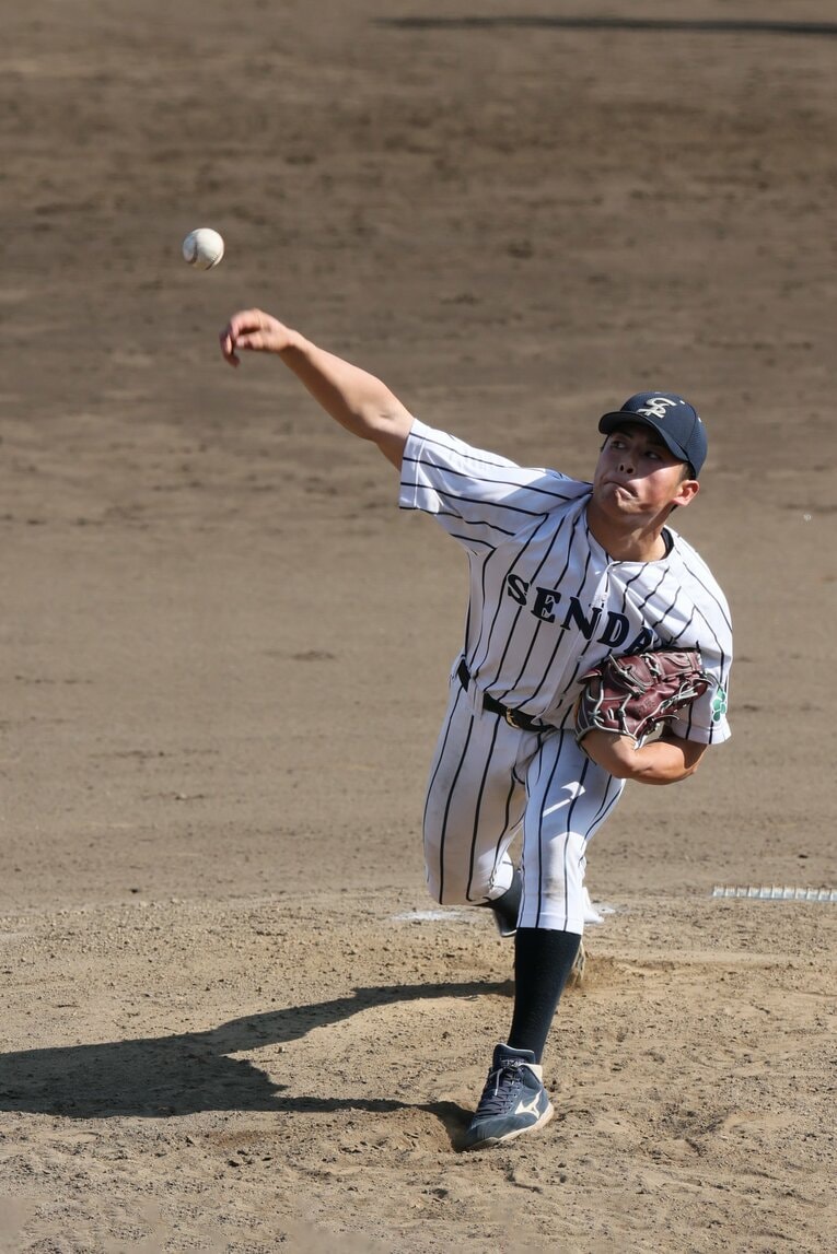 今年6月、大学ジャパン候補の合宿での佐藤幻瑛　©Shigeki Yamamoto