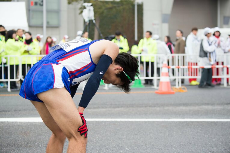 現役時代の出岐雄大さん（2015年）©Nanae Suzuki