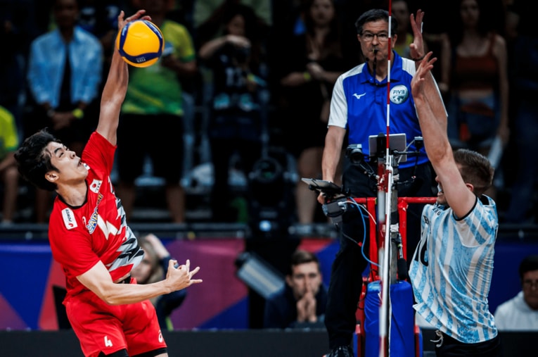 宮浦健人（VNLアルゼンチン戦）©︎Volleyball World