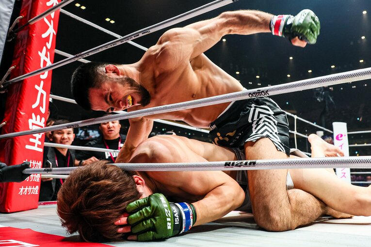 シェイドゥラエフの“パウンド地獄”（11枚目／全13枚） ©RIZIN FF Susumu Nagao