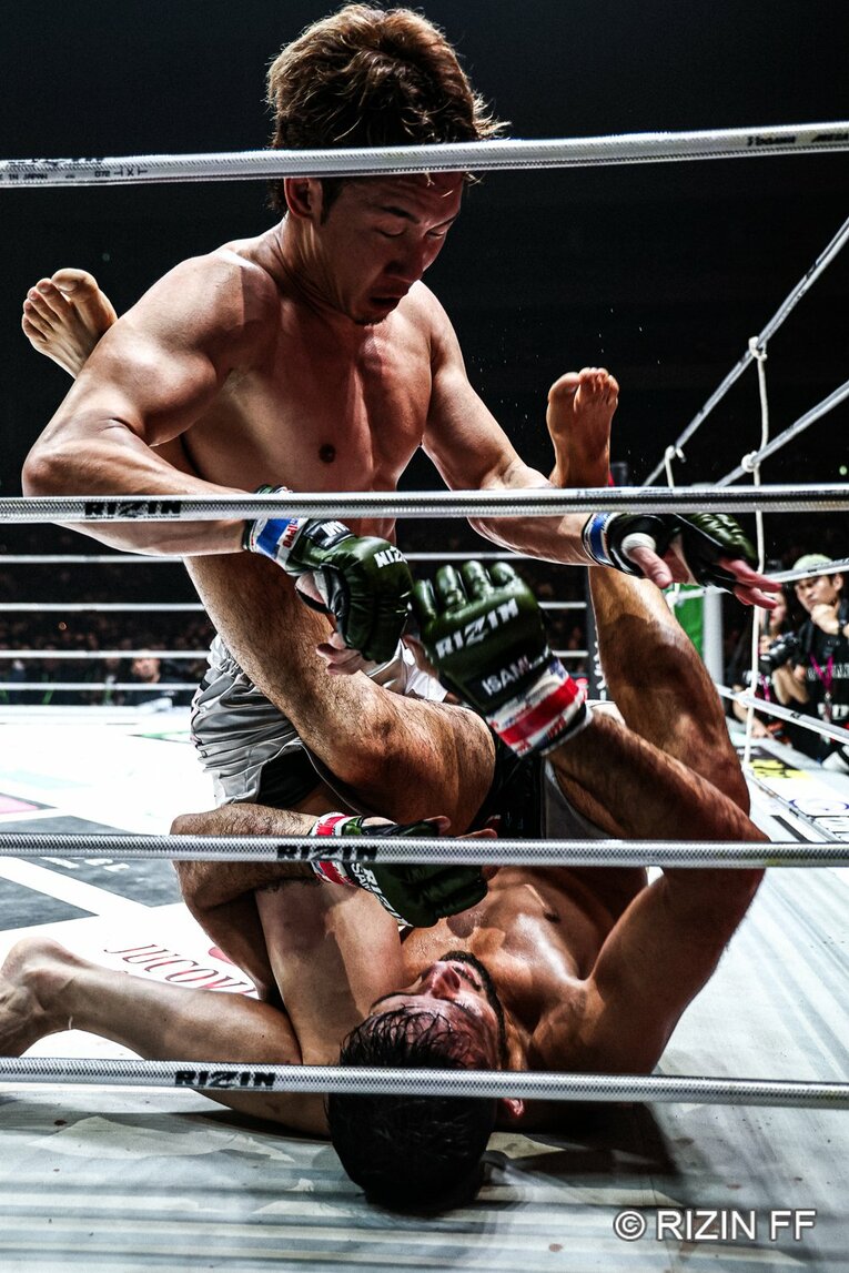 『超RIZIN.4』朝倉未来vs.クレベル・コイケ　©RIZIN FF
