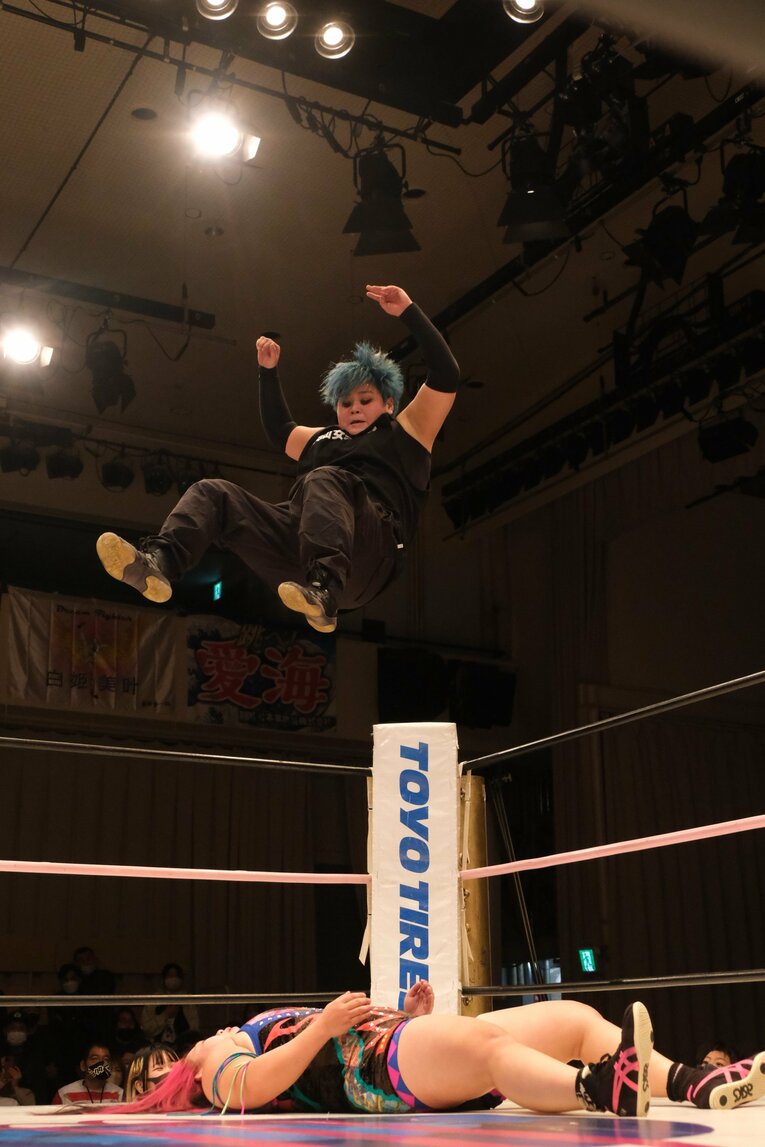 センダイガールズの11.23後楽園大会メインにて行われた「チーム200キロ」橋本千紘&優宇vsアンドラス宮城&響