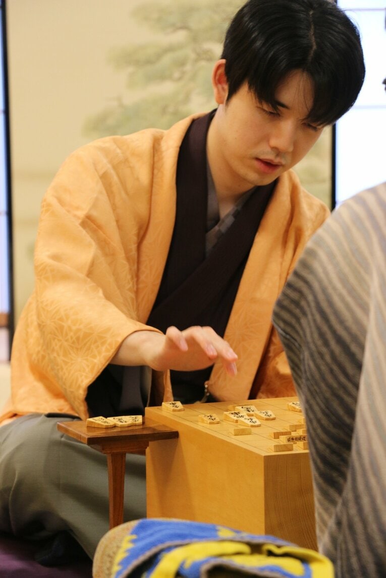 王将戦第7局の様子（写真は右に続きます）　©Shintaro Okawa