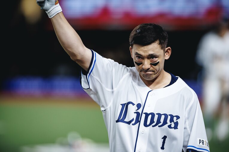西武一筋25年 レジェンド・栗山巧の引退試合に密着　©Kiichi Matsumoto　【スワイプするとそのほかの写真もご覧になれます】
