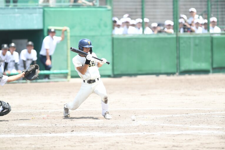 【今年の大社】3回戦（浜田戦）で安井の決勝スクイズ　©Kota Inoue