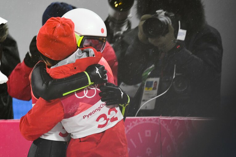 【高梨沙羅の軌跡】2018年、平昌五輪（右にスワイプすると写真は続きます）　©Asami Enomoto/JMPA