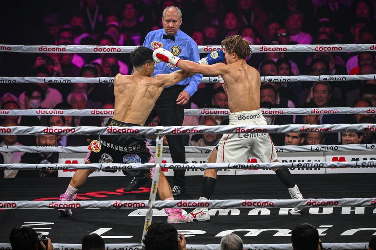 井上尚弥vs.キム・イェジュン（スーパーバンタム級4団体統一戦） ©Takuya Sugiyama