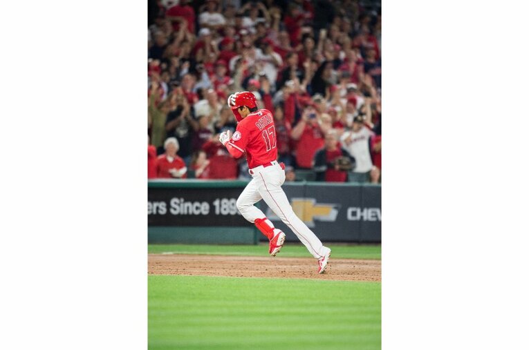 エンゼルス1年目の2018年　©Nanae Suzuki