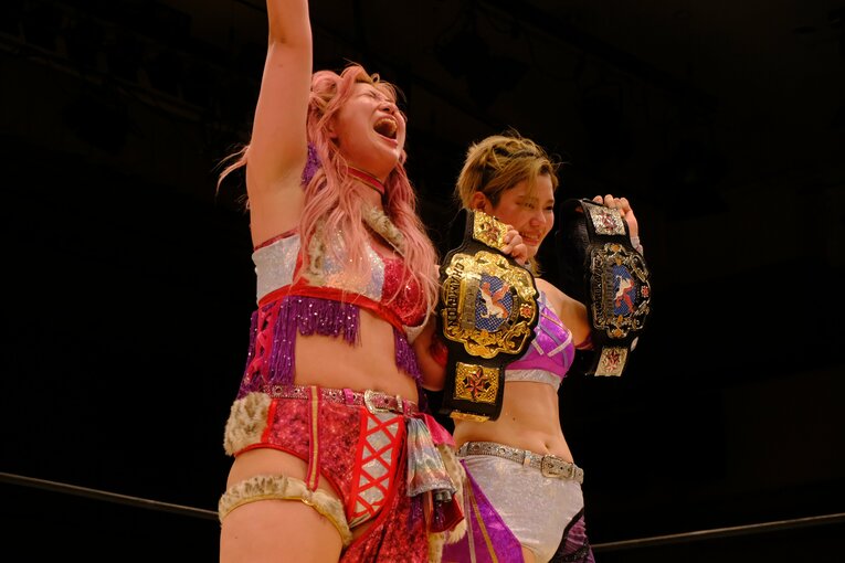 マリーゴールドの人気女子レスラー・後藤智香　©Norihiro Hashimoto