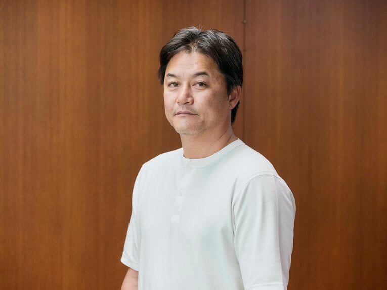 インタビューで戦いを振り返った金子誠さん　©Yuki Suenaga　