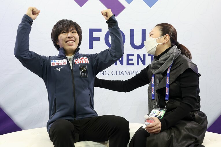 「見たことのない数字で驚いた」と本人は喜びながら振り返った　©Getty Images