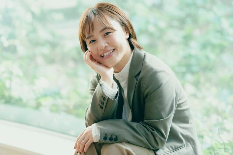 リオ五輪女子レスリング金メダリストの登坂絵莉さん　©Wataru Sato