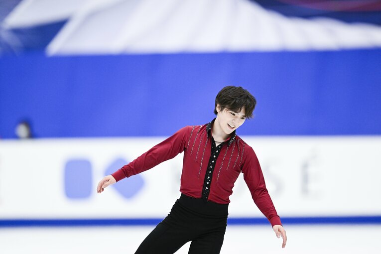 NHK杯、ショート『Gravity』　©Asami Enomoto