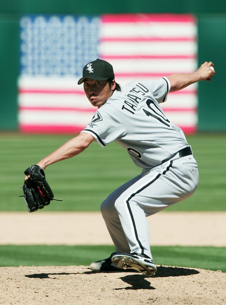 35歳でのメジャー初挑戦。この2004年、59試合6勝4敗19セーブ、防御率2.31という成績を残す　©Getty Images