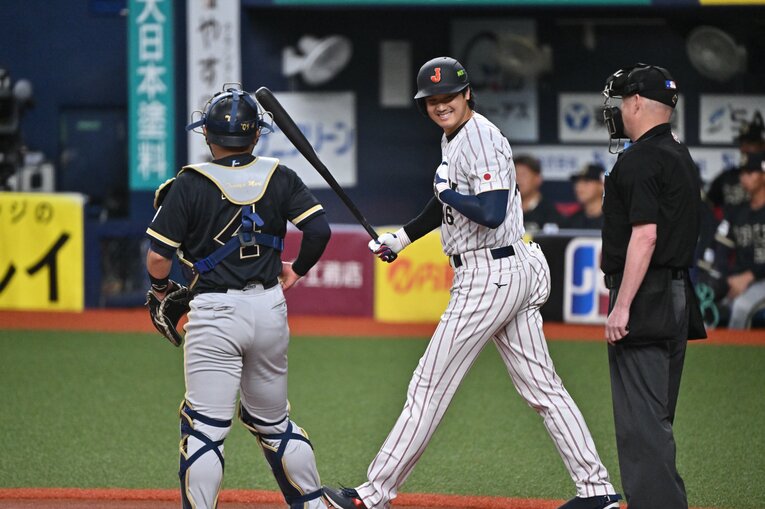 打席に入る大谷　©Hideki Sugiyama
