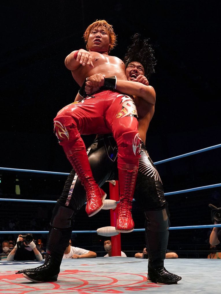 ＜何かが水面下で…＞「全日本プロレスでいいのか」三冠王者ジェイク・リー、宮原健斗との“60分間の死闘”後に語った言葉の真意(15)