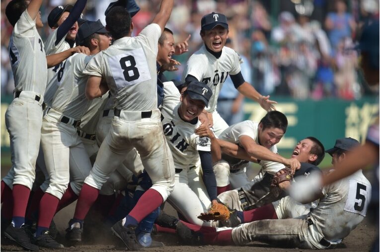 第96回夏の甲子園の優勝シーン©HidekiSugiyama