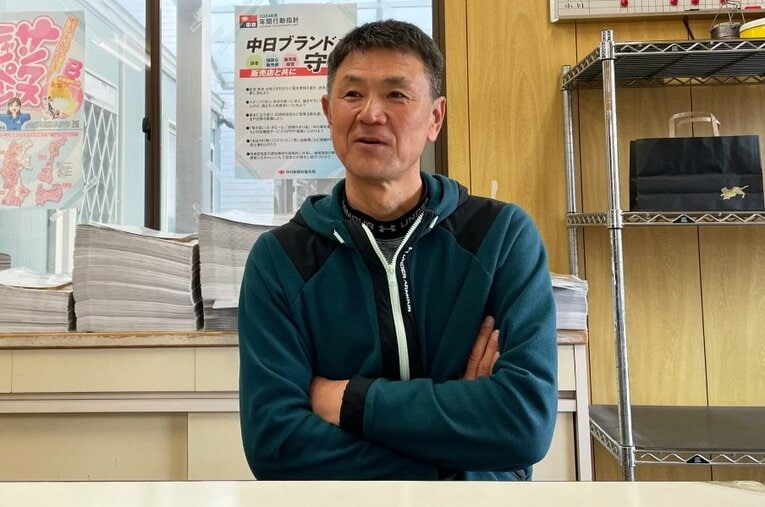 中日で活躍した元プロ野球選手、前原博之58歳 ／ photograph by NumberWeb