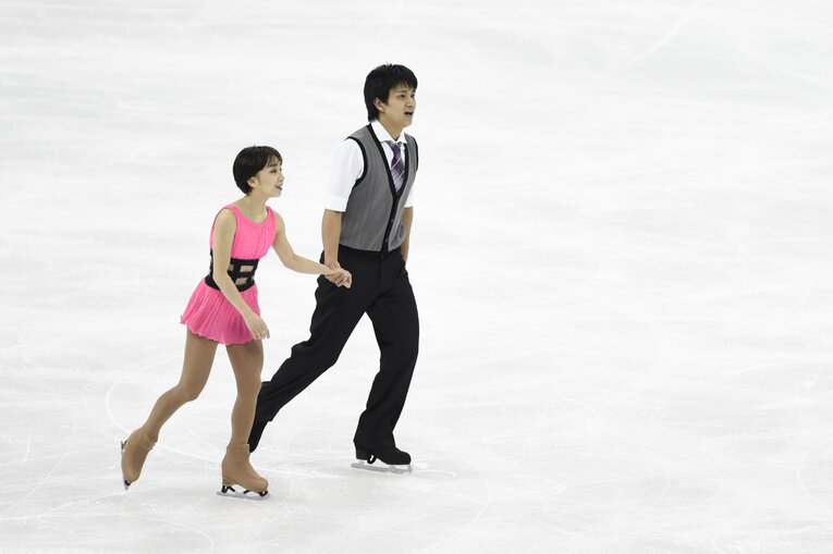 【りくりゅうレア写真】高橋が木原とペアを組んでいた頃（2015年。写真は右に続きます）　©Asami Enomoto