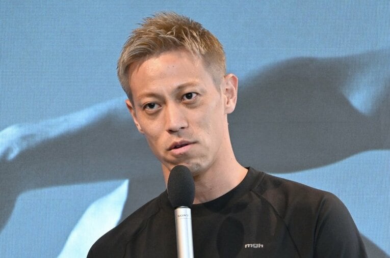 前回につづき今回のワールドカップ中継でも解説が注目されている本田圭佑 ／ photograph by JIJI PRESS