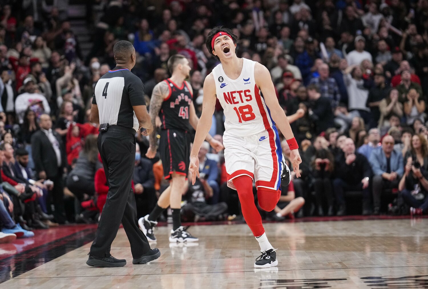ブルックリン・ネッツ時代（2022年）　©︎Mark Blinch/Getty Images