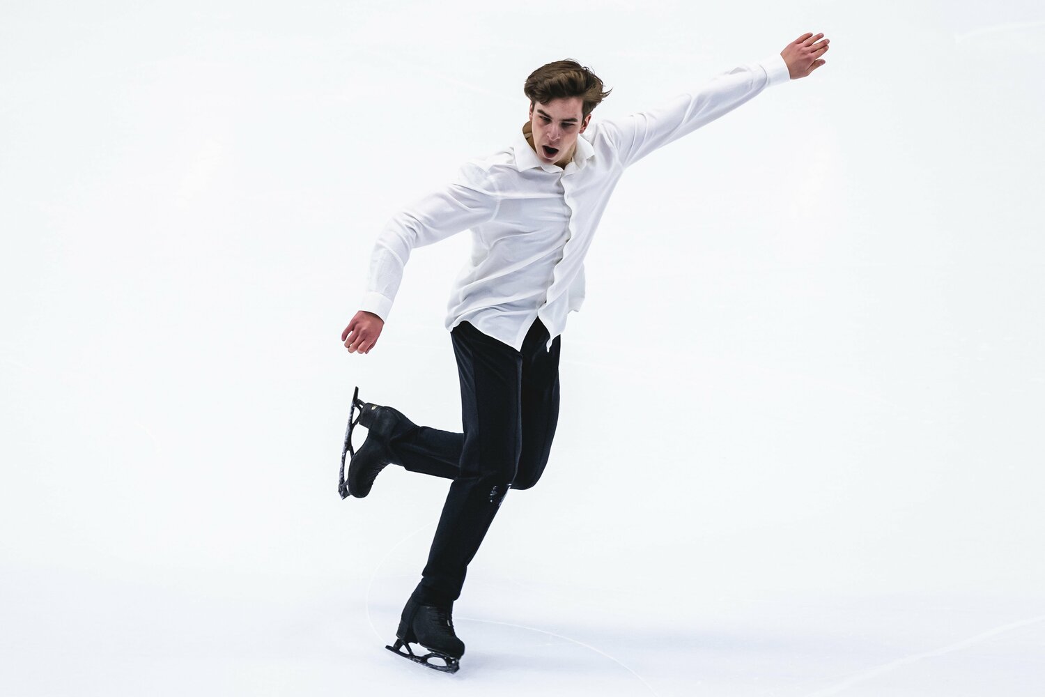 エスポー大会でのシュムラッコの演技　©Getty Images