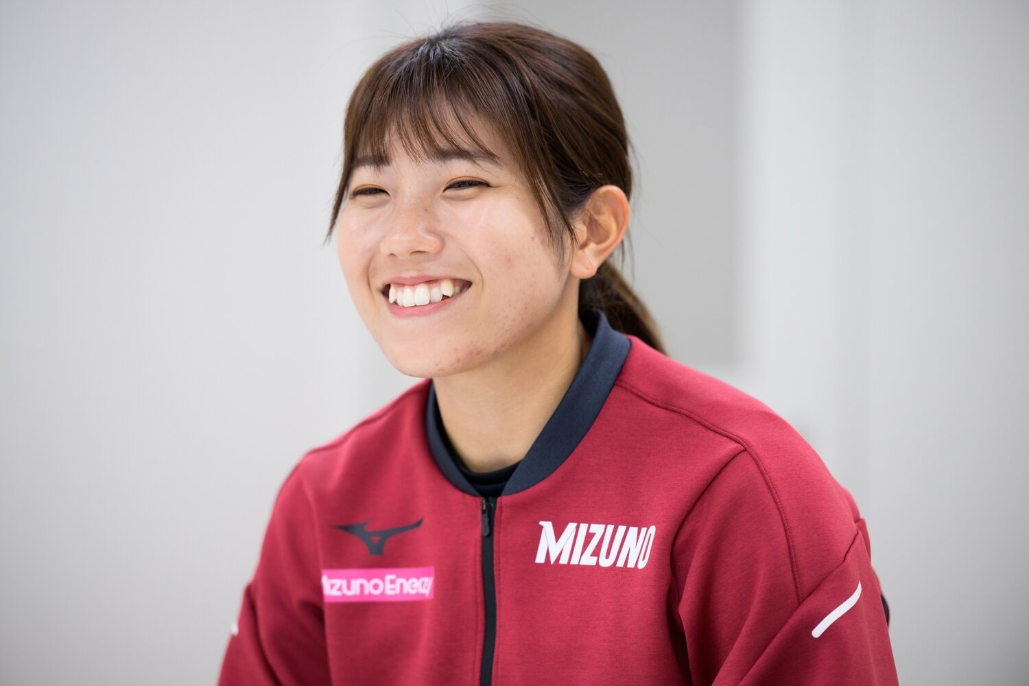 「出ちゃったという感じ（笑）」と意外そうに過去の記録を振り返る兒玉　©Asami Enomoto