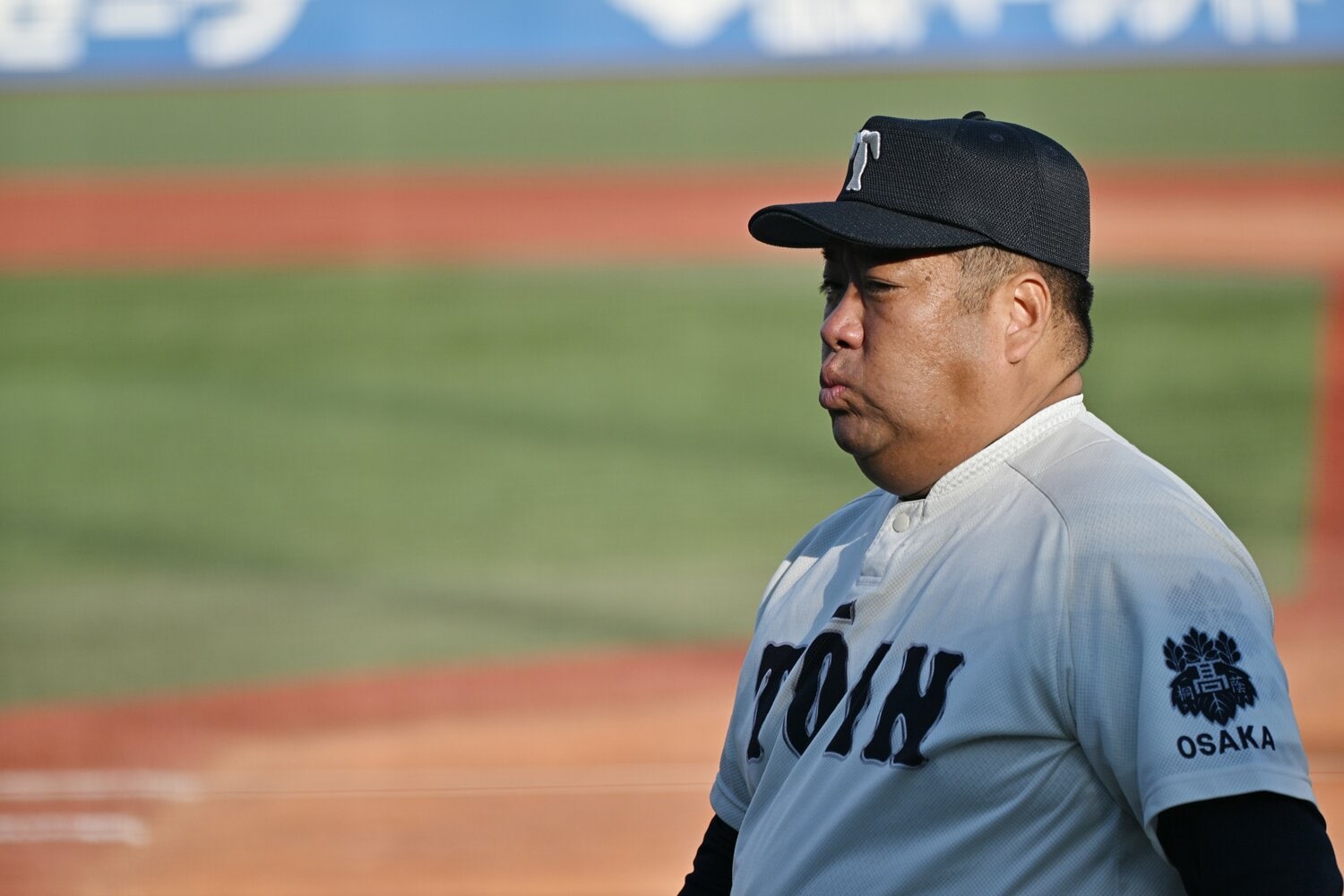 「2季連続で甲子園を逃すわけにはいかない」（大阪桐蔭・西谷監督） ©Nanae Suzuki