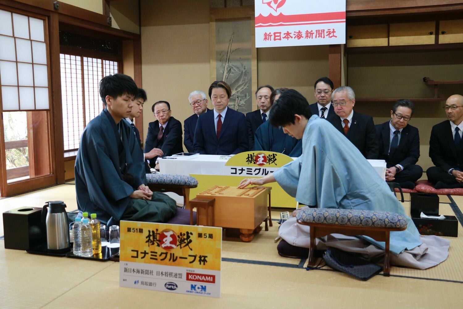 増田も棋王戦では藤井とフルセットまで持ち込んだ　©日本将棋連盟