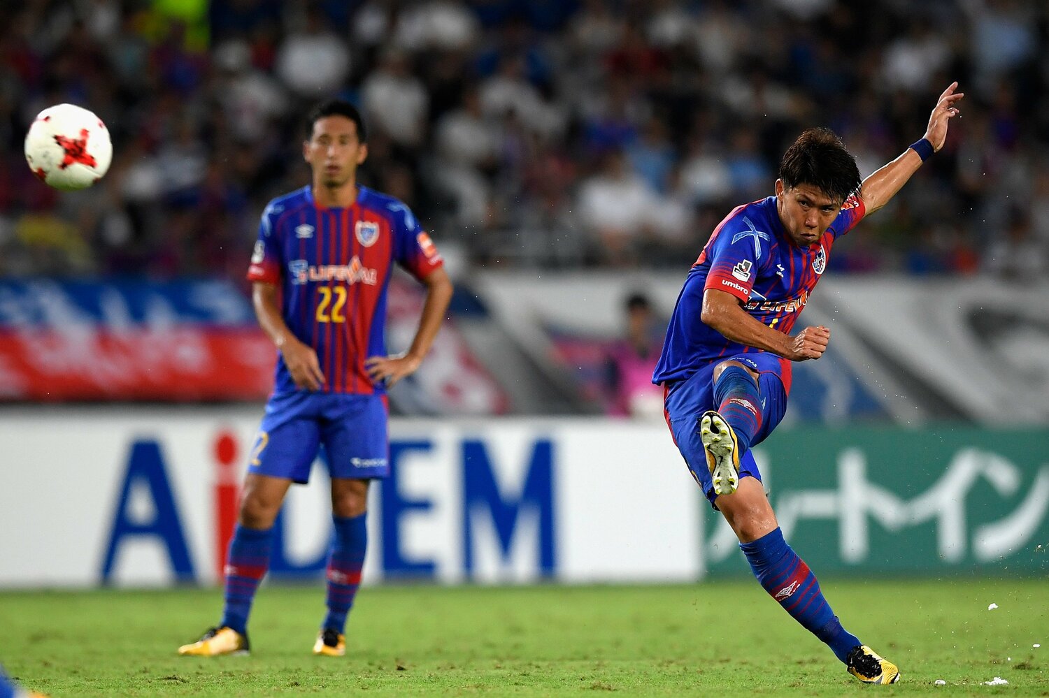 FC東京時代の太田宏介（2017年）©︎Getty Images