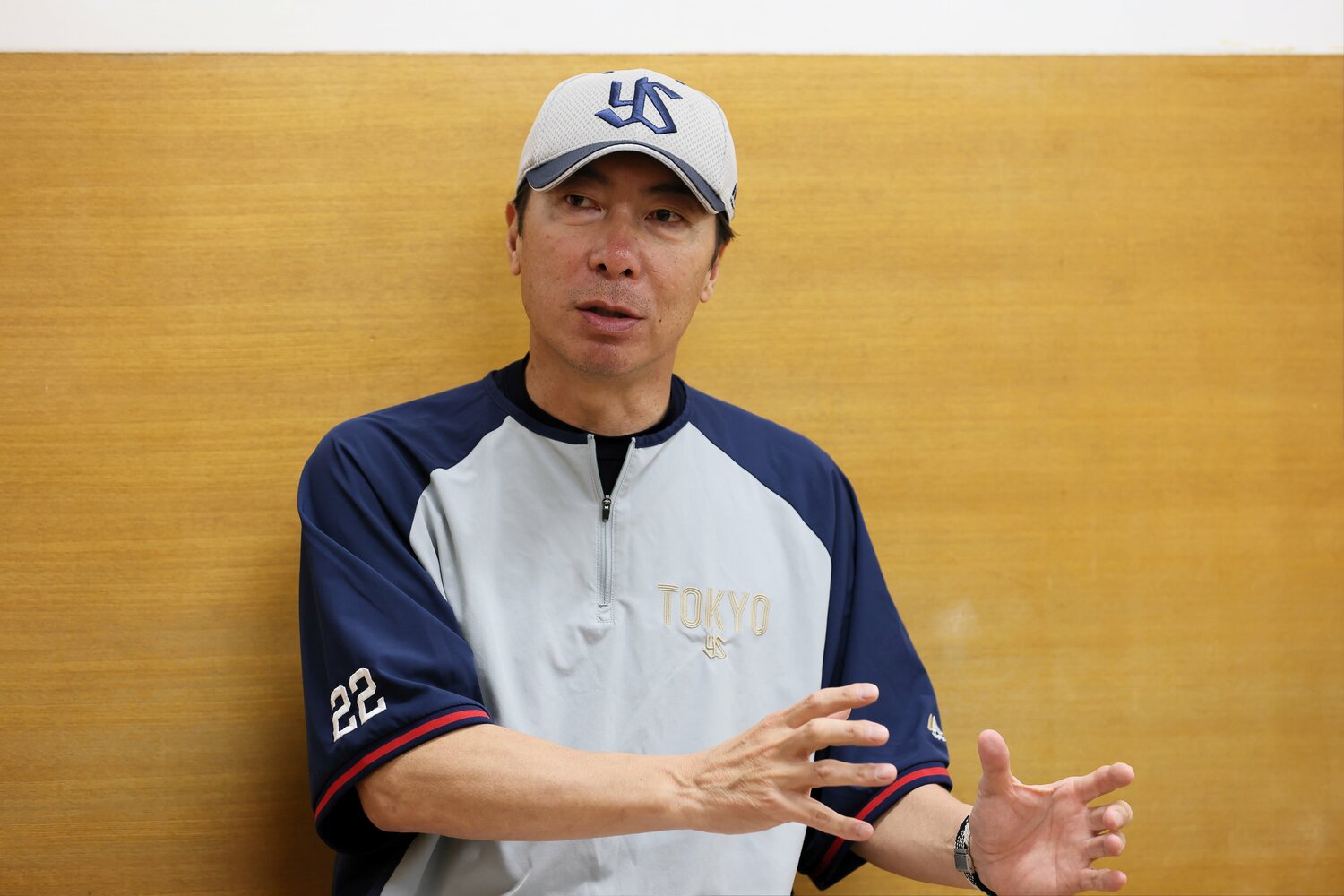 チームメイトであり、コーチであり、監督でもあった髙津臣吾氏 ©Shigeki Yamamoto