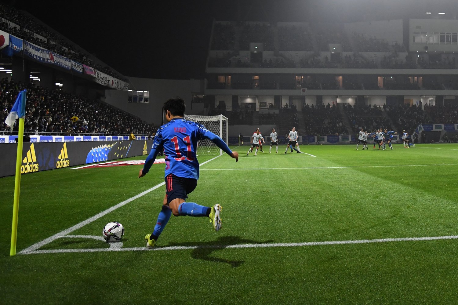 U-24アルゼンチン戦での久保©Getty Images