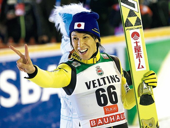 W杯最年長優勝記録更新。“レジェンド”葛西の新境地。～悪条件の風でも結果を出す秘訣～＜Number Web＞ photograph by AFLO