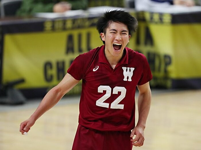 「1人で止めた方が早くね？」スーパー1年生・水町泰杜が苦しみながら学んだ“過去最強”の早稲田バレー＜Number Web＞ photograph by Yohei Osada/AFLO SPORT