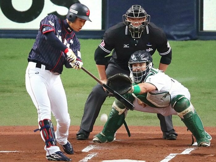 東京五輪のナインが見えてきた！2年後が楽しみになった侍J強化試合。＜Number Web＞ photograph by Kyodo News