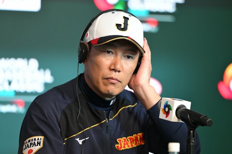 惜しくも準々決勝敗退となった侍ジャパン。隣国・韓国は井端監督の采配に疑問を投げかけた ／ photograph by Nanae Suzuki