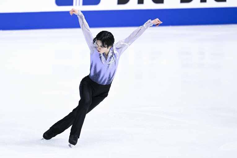 宇野昌磨、NHK杯SP  ©︎Asami Enomoto