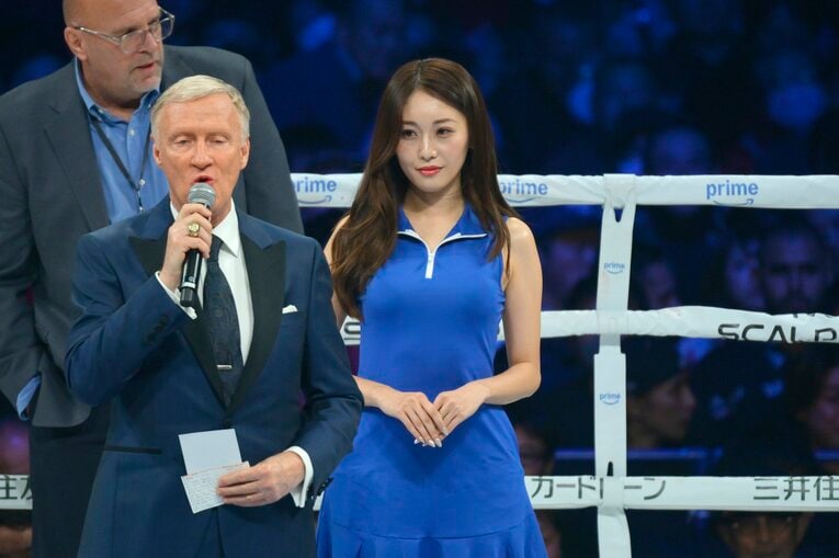 那須川天心vs.ジェーソン・モロニー。2月24日、有明アリーナ　©Takuya Sugiyama