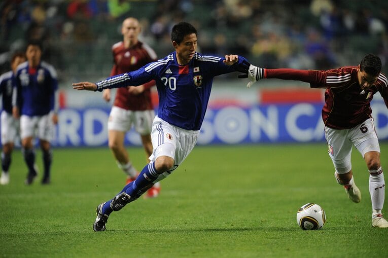 キリンチャレンジカップ（2010年）©︎Naoya Sanuki