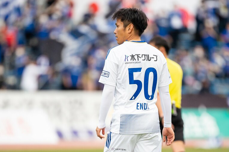 ベガルタ仙台MF遠藤康　©︎Miki Sano