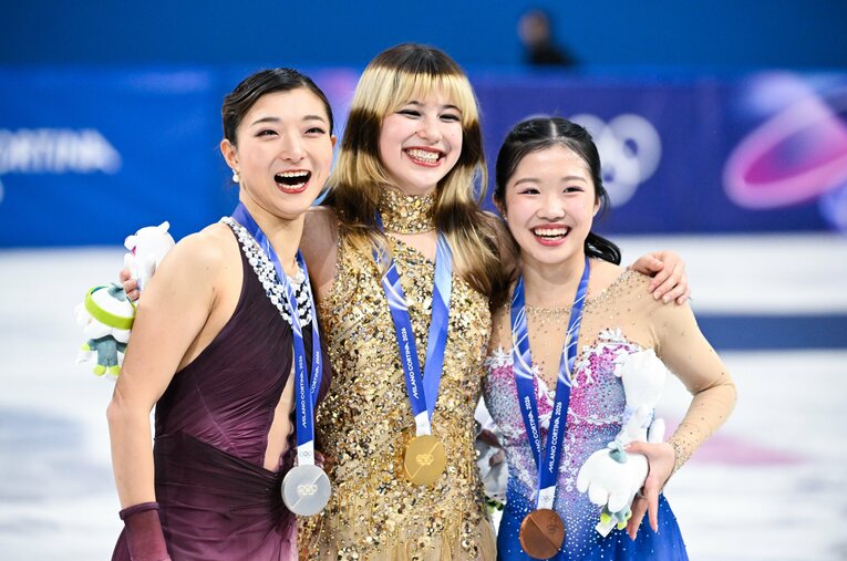 特筆すべき活躍を見せた日本勢だったが、アリサ・リュウに僅差で及ばなかった坂本は、ジャンプを跳び直すべきだったのか？　本田武史氏が女子シングルを総括した ／ photograph by Asami Enomoto/JMPA